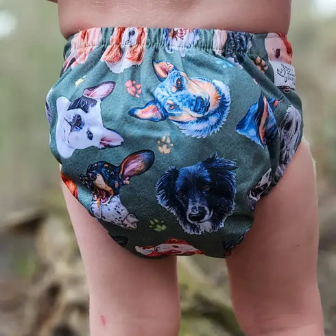 Bella Collection Double Row Night Nappy OSFM
